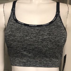 Bebe Sport Athletic/Athleisure Sports Bra, NWT!